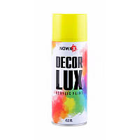 Флуоресцентная акриловая краска Nowax Decor Lux Желтый 450 мл