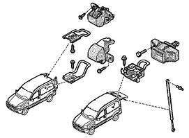 Задні двері