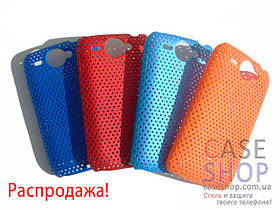 Пластиковий чохол в сіточку для HTC Wildfire