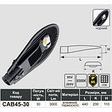 Світильник вуличний на стовп Lemanso CAB45-30 1LED 30W 3000LM 6500K, фото 3