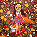 Лялька Enchantimals лисиця Фелісіті Лис з вихованцем DVH89, фото 9