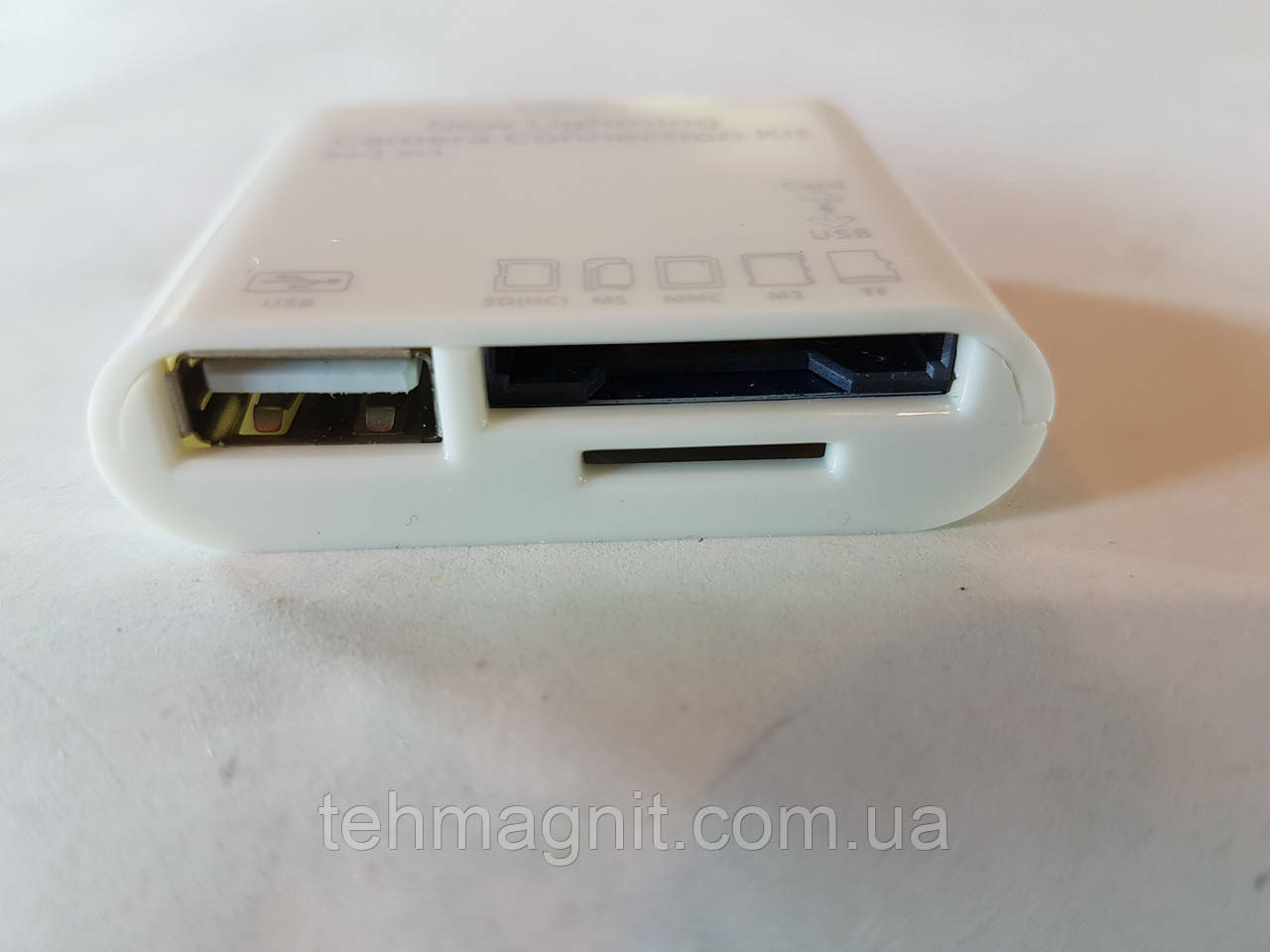 Адаптер кардридер Camera Connection Kit для iPhone 5 5S / iPad Air / iPad mini - фото 2 - id-p577113504