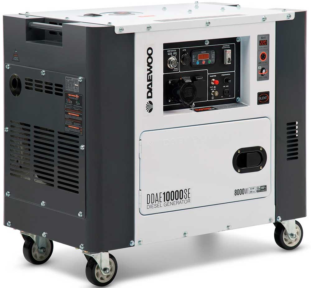 Дизельний генератор Daewoo DDAE 10000SE (8 кВт)