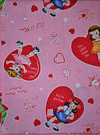 Бавовняна тканина Америка Дівчата Love