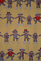 Бавовняна тканина Америка Мавпи