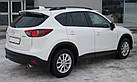 Рейлінги на Mazda CX-5 (c 2012-) Чорні цільноалюмінієвий корпус. На 80 кг. Дуги на дах. Модель Skyport/, фото 3