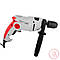 Дриль ударний, 650 Вт, 0-3000об/хв, 1.5-13 мм, реверсійний, самозатискний патрон INTERTOOL DT-0116, фото 2