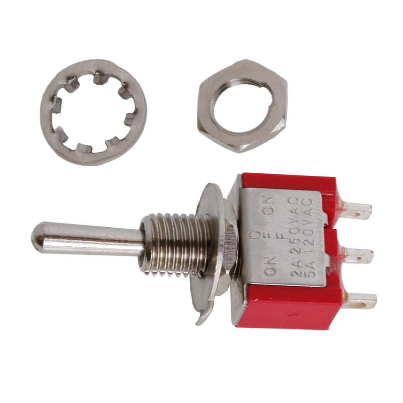 Тумблер MTS-103-A2 (ON-OFF-ON), 3pin, 3A 250VAC