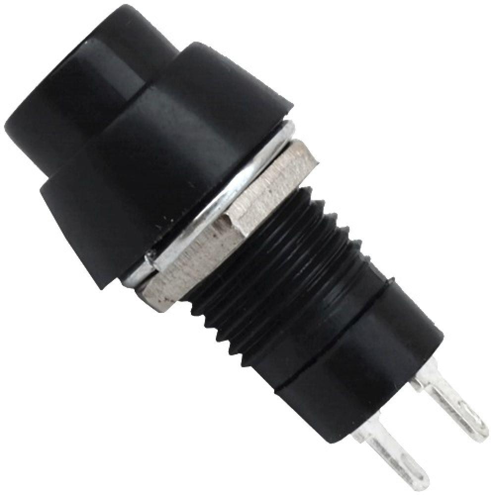 Кнопка PBS-20А з фіксацією ON-OFF, 2pin, 1 А 250V, чорна