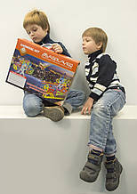 Детский магнитный конструктор MagPlayer MPB-46