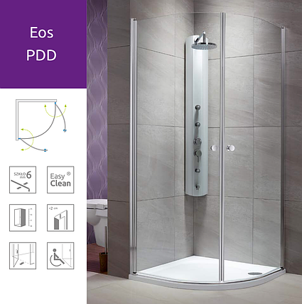 Душова кабіна Radaway Eos PDD, фото 2
