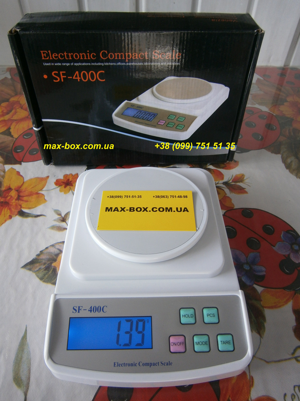Ваги лабораторні SF-400C 500 г/0.01г, фото 1