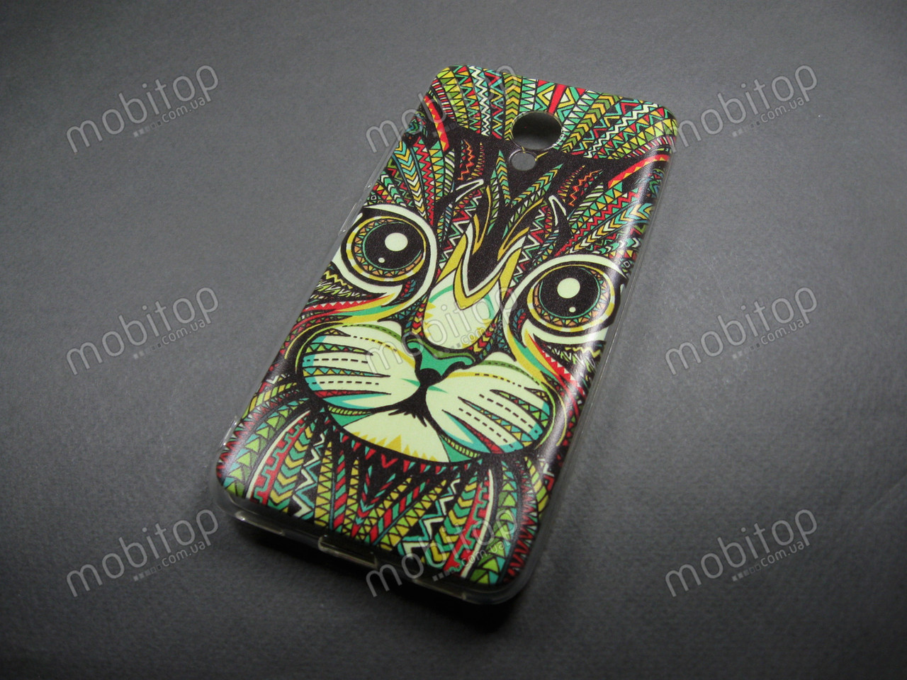 Силіконовий TPU чехол Meizu M5c (Totem Cat), фото 1