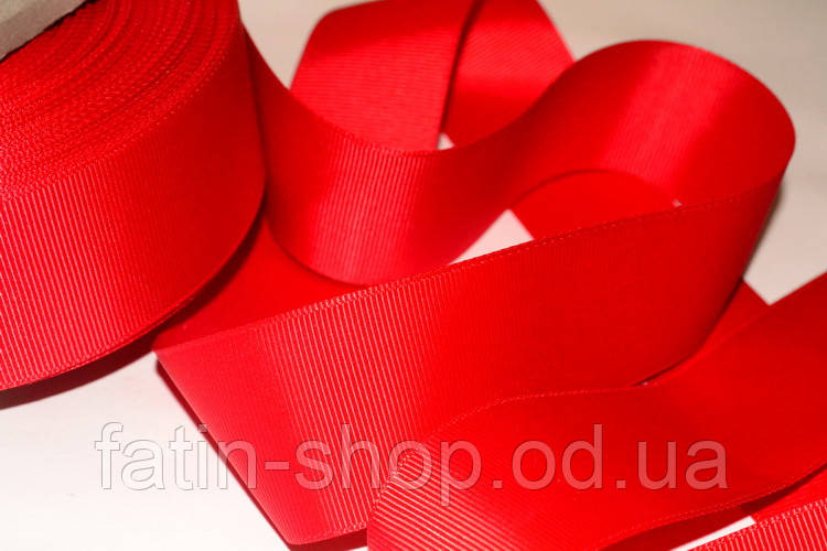 Репсова стрічка кол.Red
