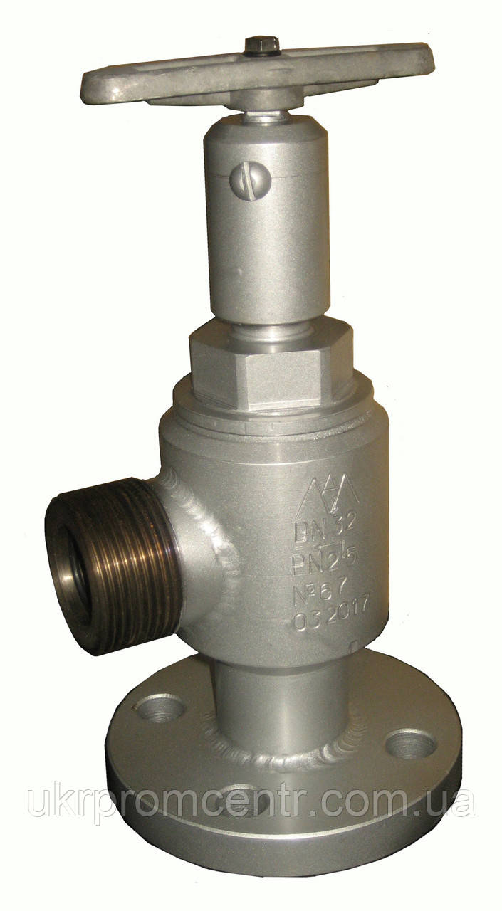 Вентиль кутовий 22с60р (фт), фото 1