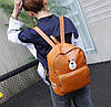 Модний міський рюкзак ведмідь із сумочкою, фото 3