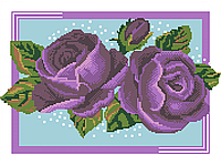 Схема для вышивки бисером цветы Розы