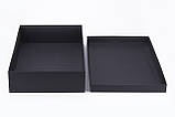 Коробка картонна, розмір: 400*250*80 мм premium black, фото 4