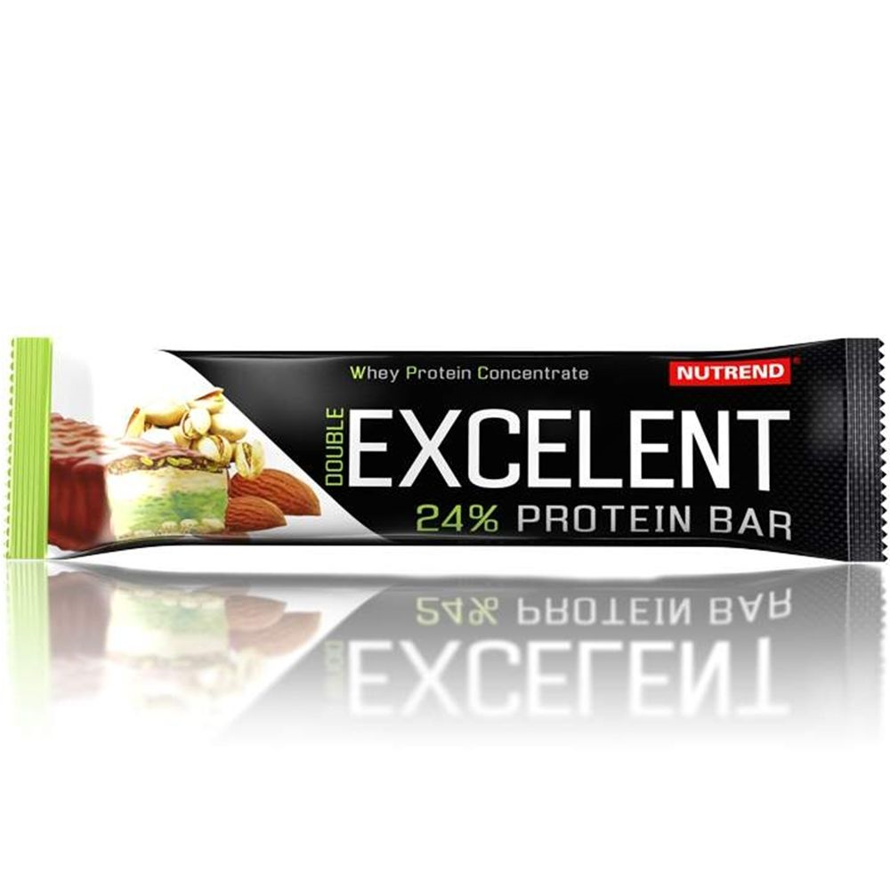 Батончик Nutrend - Exсelent 25% Protein Bar (85 грамм) almond pistachio/миндаль фисташки - фото 1 - id-p577395175