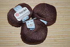 YarnArt Silky Wool — 336 коричневий