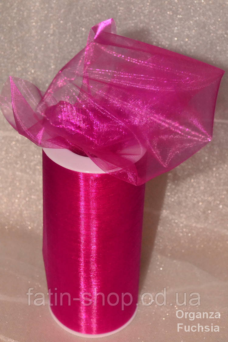 УЦІНКА Органза Америка колір Fuchsia