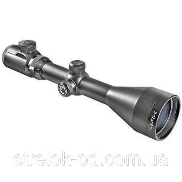 Приціл оптичний Barska Euro-30 Pro 3-12x56 (4A IR Cross) + Mounting Rings, фото 1