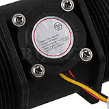 Імпульсний датчик протоку 2", пластик, фото 4