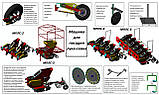 Сажал для лука-сівка МПЛС-3. Саджалка для цибулі-сіянки МПЛС-3., фото 5