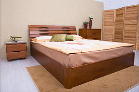 Ліжко дерев'яна Маріта V підьомний механізм Олімп