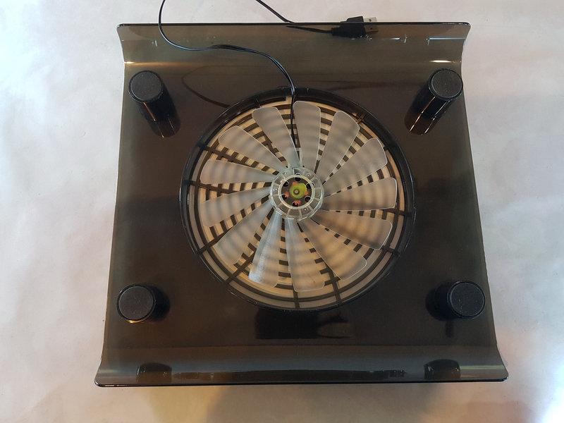 Прозрачная охлаждающая подставка под ноутбук Fan Laptop Cooler RX-830, подставка для ноутбука с охлаждением t4 - фото 4 - id-p577623224