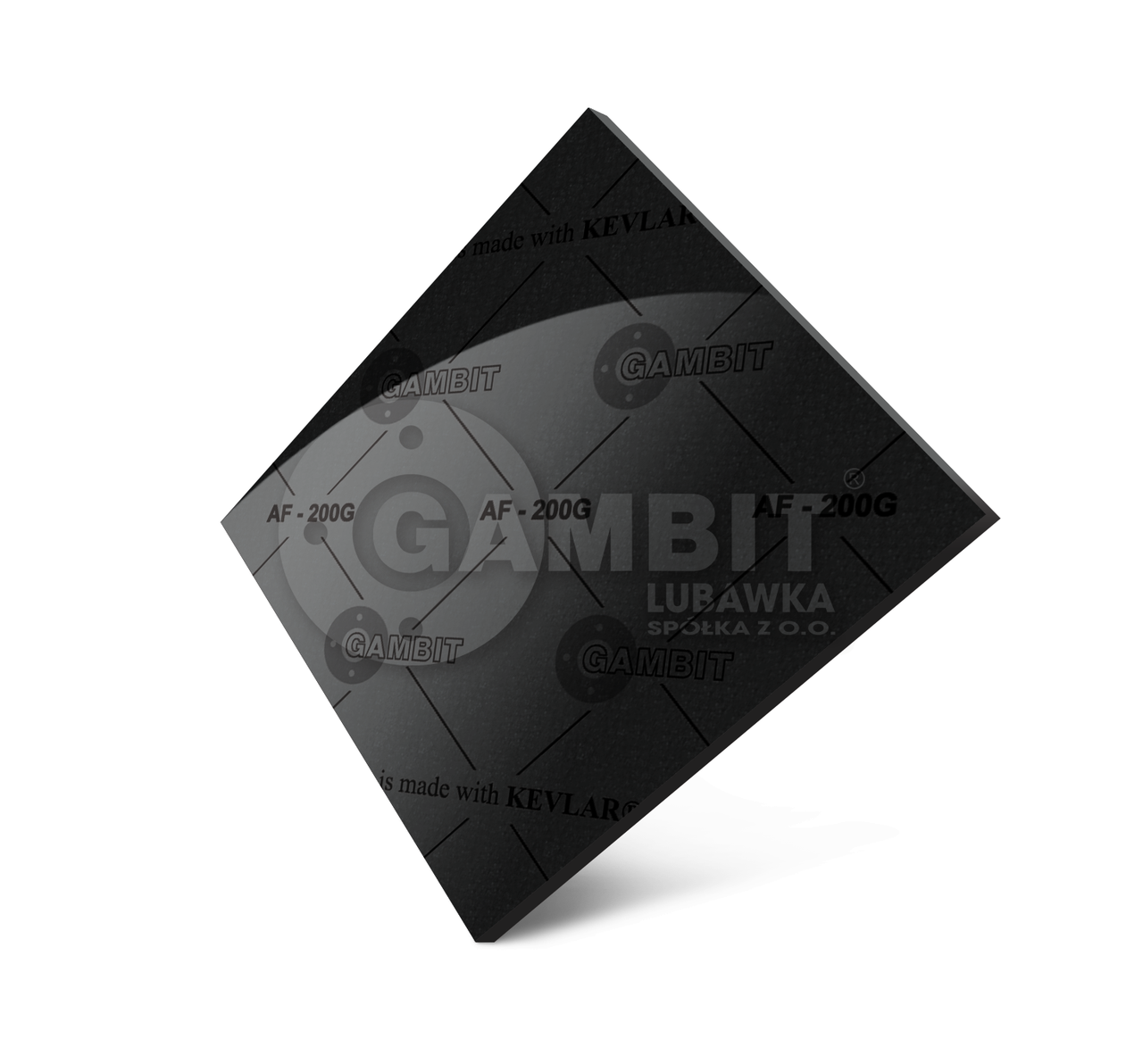 Пароніт безазбестовий Gambit AF-200G (аналог - пароніт ПМБ)