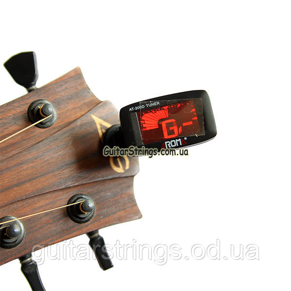 Guitar Tuner Aroma AT-200D тюнер прищепка хроматичний, фото 1
