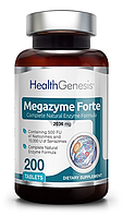 Формула для пищеварения Health Genesis Megazyme Forte 200 tabs