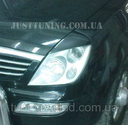 Вії на Санг Енг Рекстон (накладки на передні фари SsangYong Rexton) , фото 1