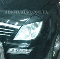 Вії на Санг Енг Рекстон (накладки на передні фари SsangYong Rexton) 