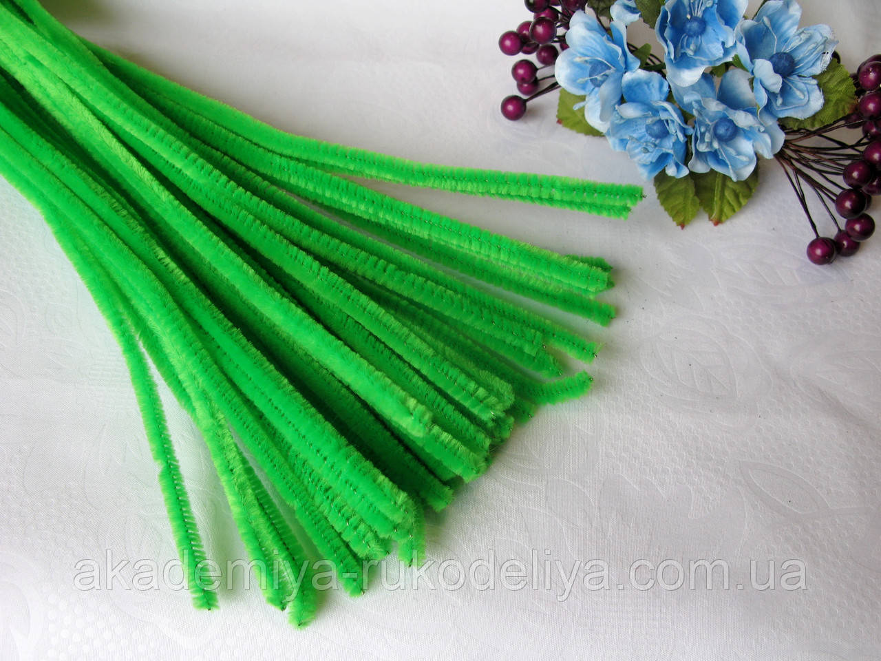 Синельне Дріття Зелене Яблуко30 см 98-100 шт., фото 1