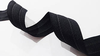 Корсаж із гумкою 2.5 см чорний