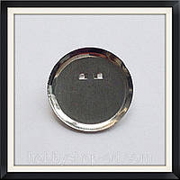 Заготівка під брош діам. 3 см (блюдце) 100 шт