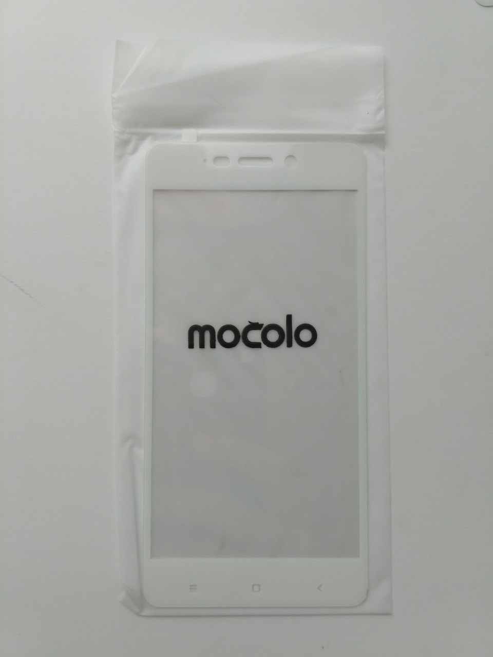 Захисне скло Mocolo для Xiaomi Redmi 4 рамкою Білий 1332P, фото 1