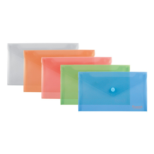 Папка на кнопці DL асорті кольорів Axent 1414-20-A, 15987, фото 1