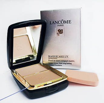 Компактна пудра Lancome Maquicake uv excellence 3 в 1 (Ланком)