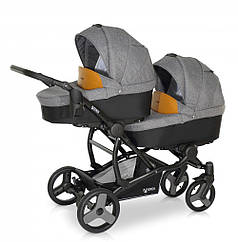 Дитяча коляска для двійнят 2 в 1 Verdi For2