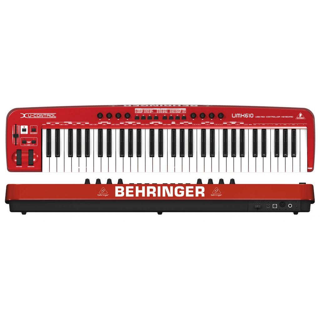 MIDI-клавиатура Behringer UMX610 U-control - фото 1 - id-p556100981