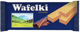 Wafelki kakaowe вафлі зі смаком какао 80g Польща