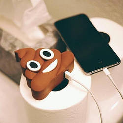 Універсальна портативна батарея Power Bank Какашка poop brown