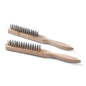 Щітка сталева для гриля 29 см., 2 шт., 3 ряди Hendi