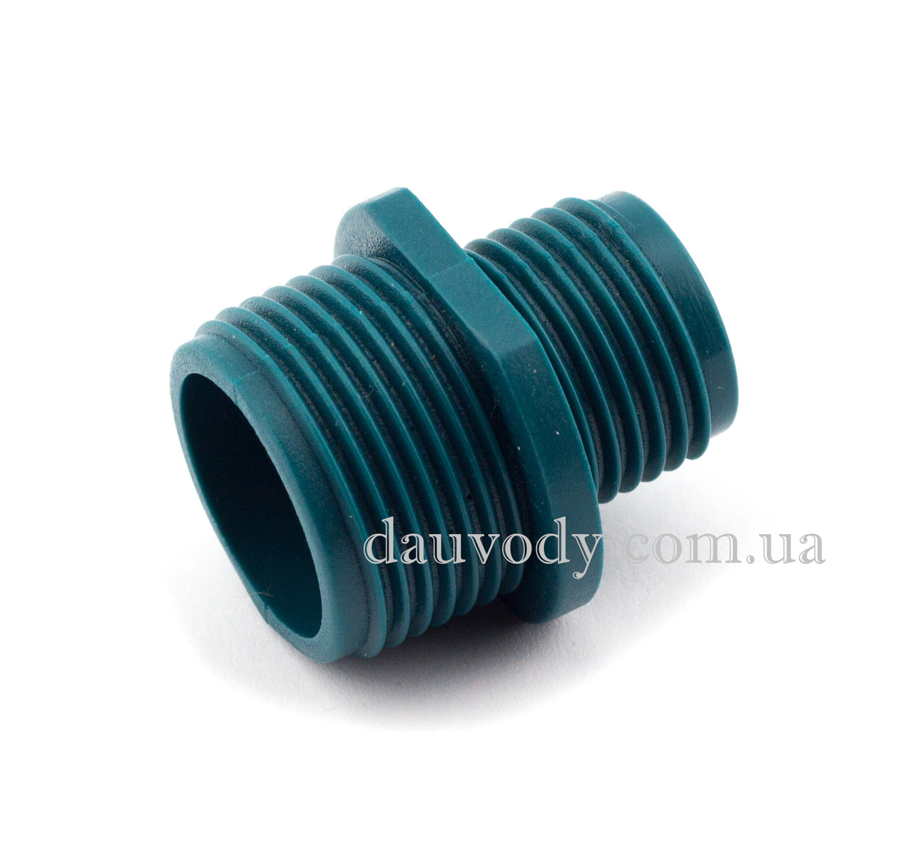Переходник 1/2"х3/4" (нипель) пластиковый резьба наружная: продажа ...