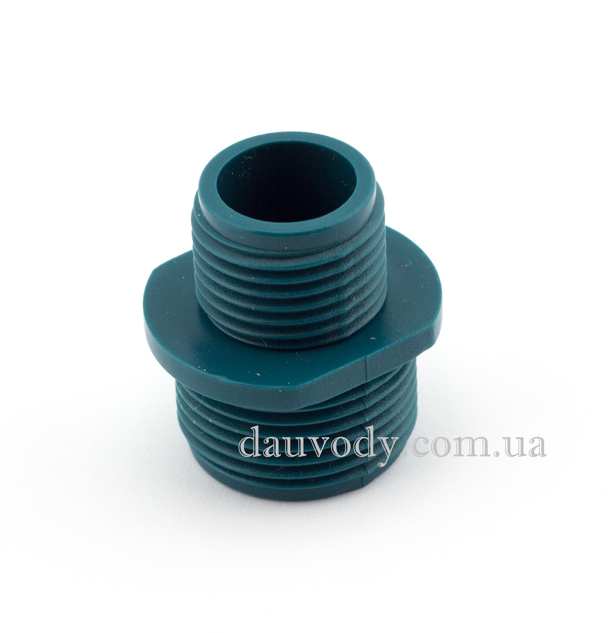 Переходник 1/2"х3/4" (нипель) пластиковый резьба наружная: продажа ...