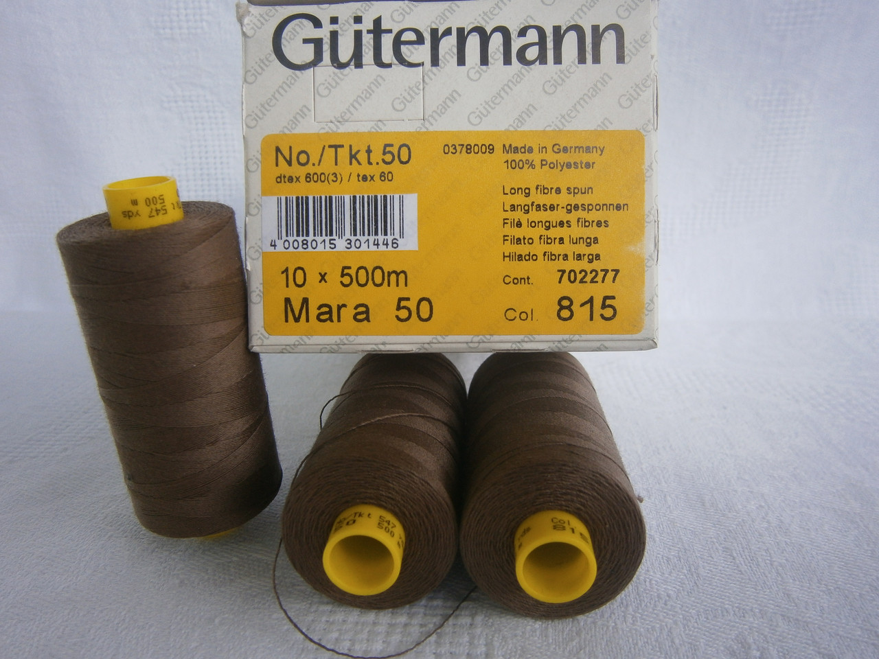 Нитки армир GUTERMANN MARA №50 500м акционные цвета - фото 1 - id-p40132852