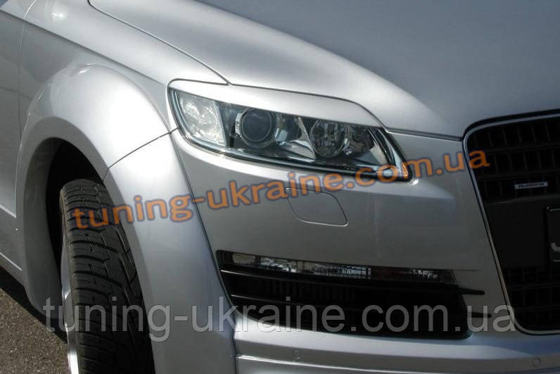 Реснички на фары для Audi Q7 2005-2014 - фото 5 - id-p219347206